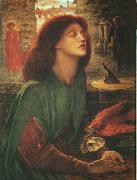 Dante Gabriel Rossetti Beata Beatrix USA oil painting artist